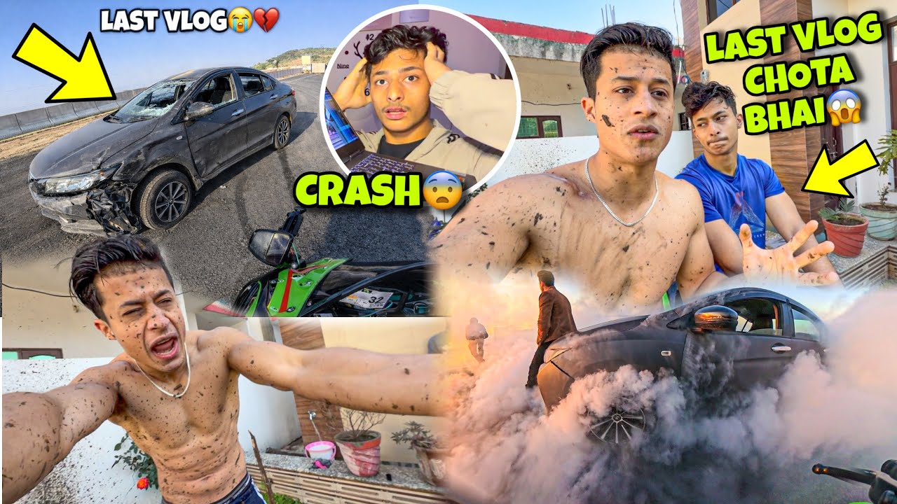 Last Vlog with Chota bhai😭💔 Fail Hogaya | No More Vlogs with Chota bhai 