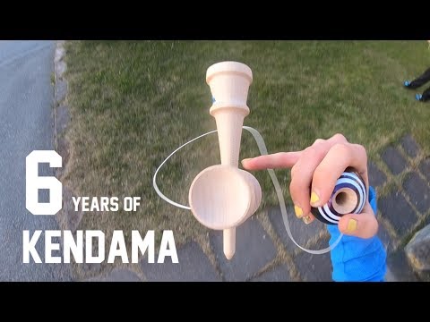 6 years of kendama by Lukas Sandgren ✨