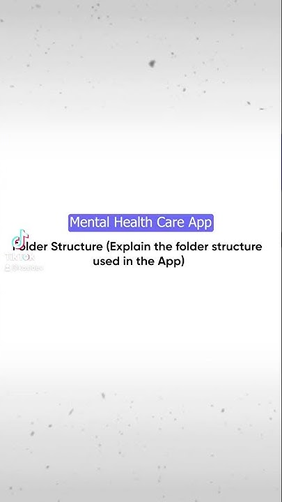 folder structure | flutter tutorial - YouTube