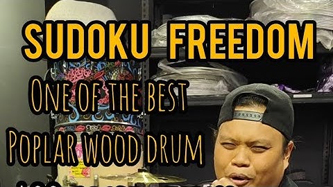 Sudoku Freedom Drum Review (Best Poplar wood Drum)