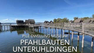 アルプス山系の先史時代杭上住居跡群