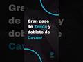 ⚽ Asistencia de Kevin Zenón y doblete de Cavani #envivo #relatogol #fútbol #shorts