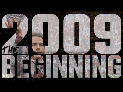 2009: The Beginning - A look back at Alabama's first championship season under Nick Saban