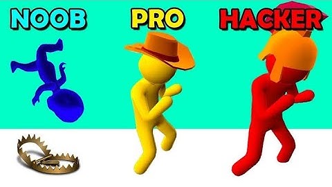 Giant rush noob vs Pro vs hacker all max level iOS #satisfying trailer gameplay