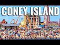 ⁴ᴷ New York City Walk 🇺🇸 Exploring Coney Island Beach Brooklyn New York City (June 5, 2021)