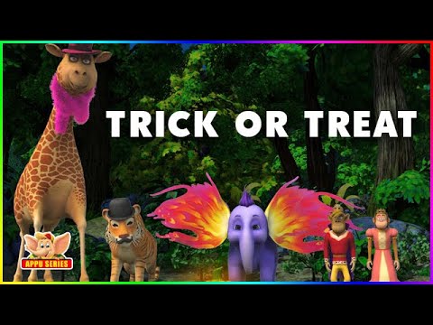 Episode 10 - Trick or Treat | 4k | Appu the Yogic Elephant