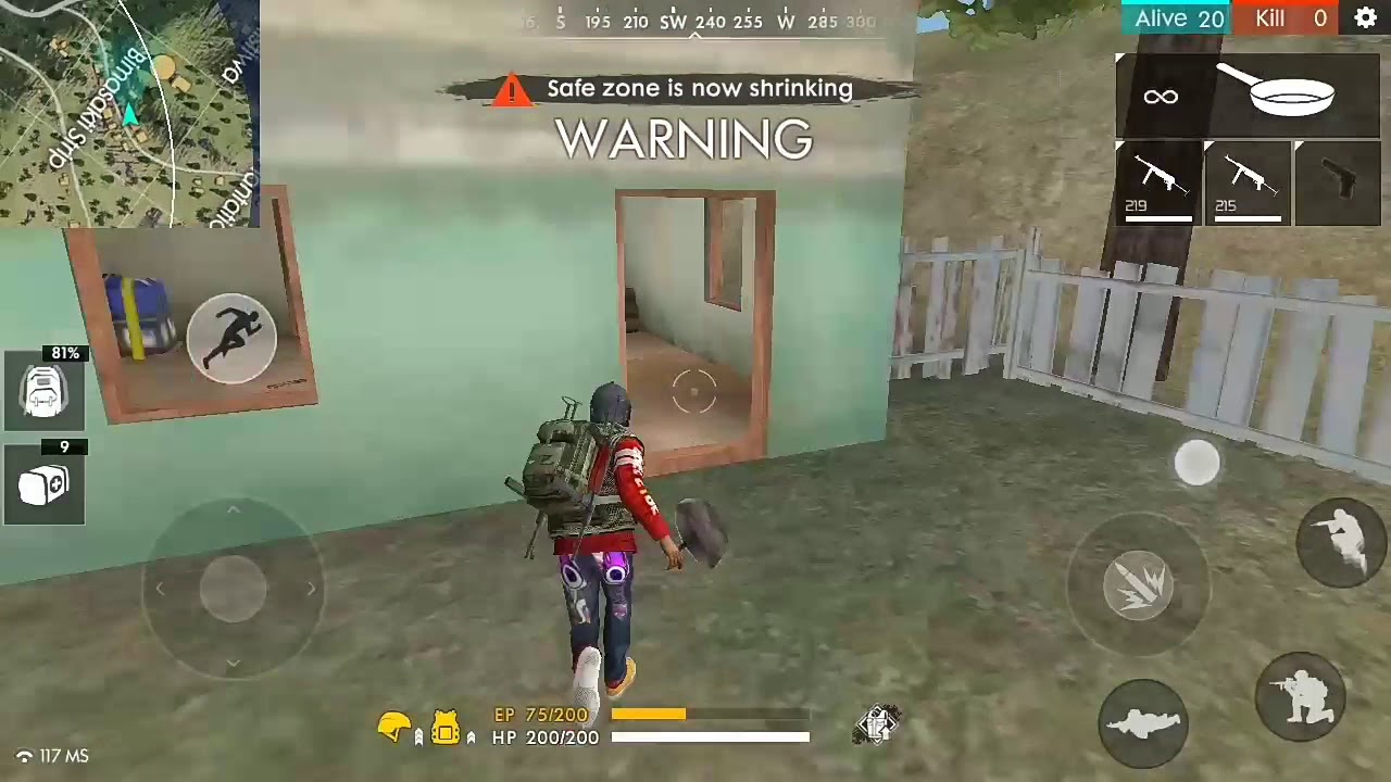 Only MP40 challenge Free fire battlegrounds😎