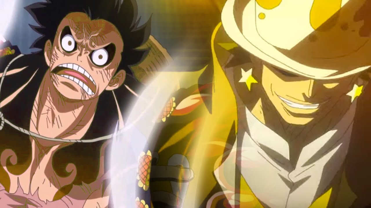 Luffy vs Gild Tesoro Full Fight HD One Piece Film Gold - video