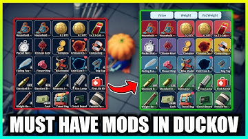 Must Have MODs of Escape from Duckov