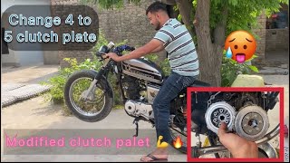 Modified clutch plate ￼/ full power 🥵🔥/ 5 clutch palet in boxer / pletina wali clutch palet 😜