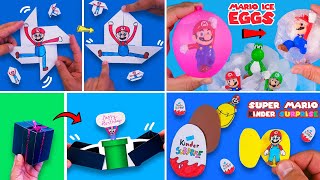 4 Cute Paper Crafts with Super Mario