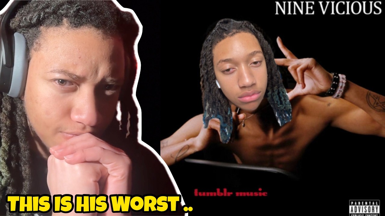 This wasn't a good FIRST LISTEN ..😬 Nine Vicious - Tumblr Music (REACTION)