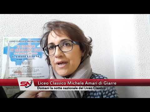 Il Liceo Classico Michele Amari di Giarre presenta la notte del Liceo Classico