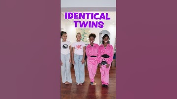 Identical Twins 👯‍♀️👯‍♀️