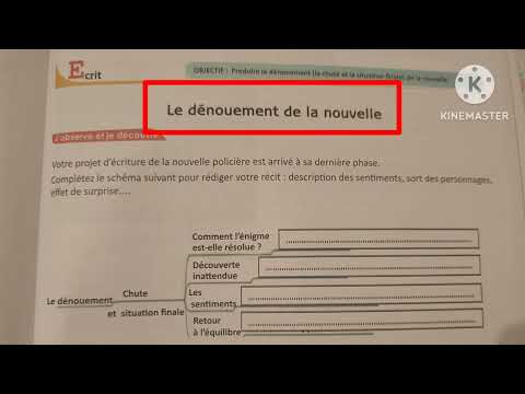 3ème année collège passerelle page: 183 le dénouement de la nouvelle policière