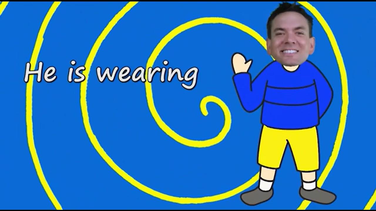 Unit 8: Clothes_ SONG_ What's he wearing? (picture) - YouTube