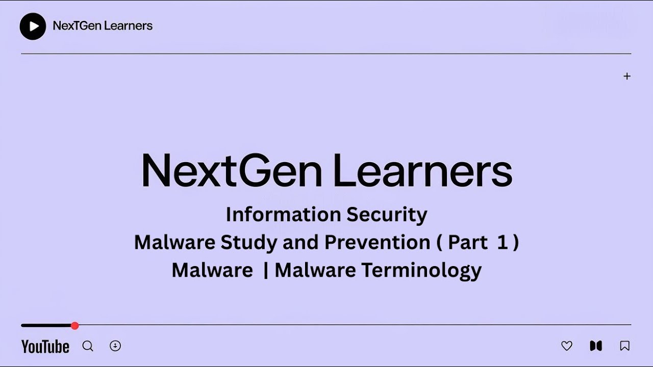 Information Security | Malware Study and Prevention ( Part 1 ...