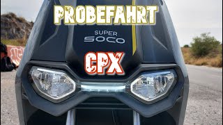 ElektroRoller SuperSoco CPX  Probefahrt (DEUTSCH/GERMAN)  VLOG085 [4K]