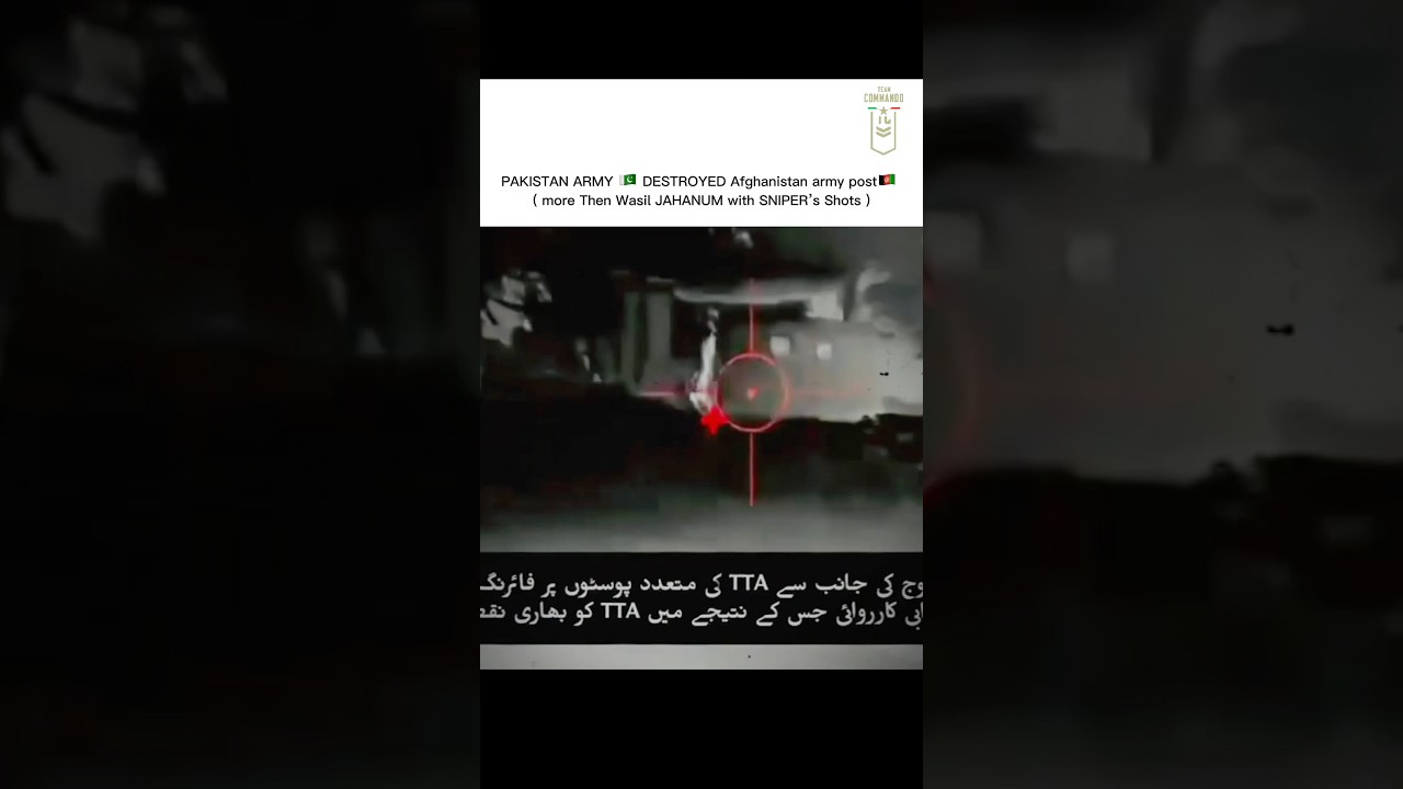 Pakistan army Destroyed Afghan army post’s & target afghan soilders with snipers Shots 🦅 