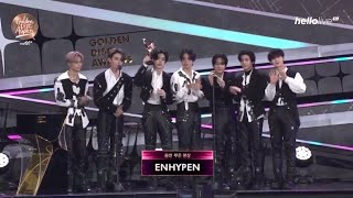 ENHYPEN won 'Best Album (Bonsang)' (DARK BLOOD) at the 38th Golden Disc Awards! 🏆