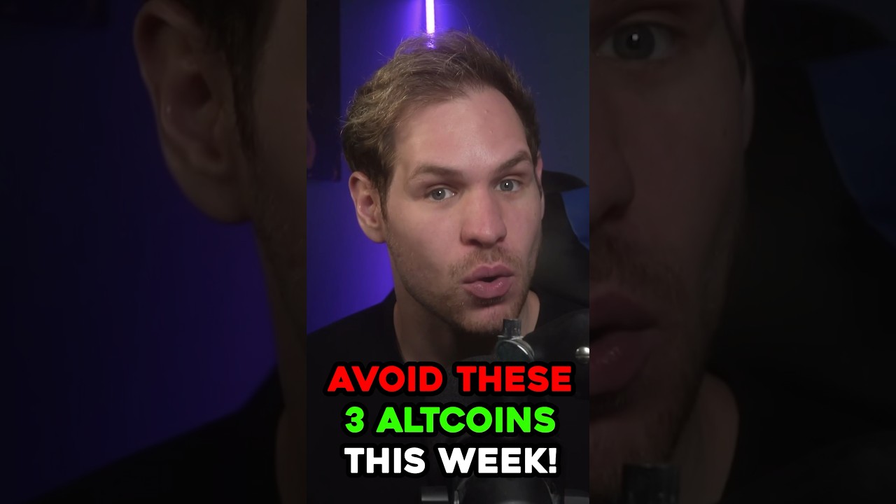 Avoid These 3 Altcoins This Week! 