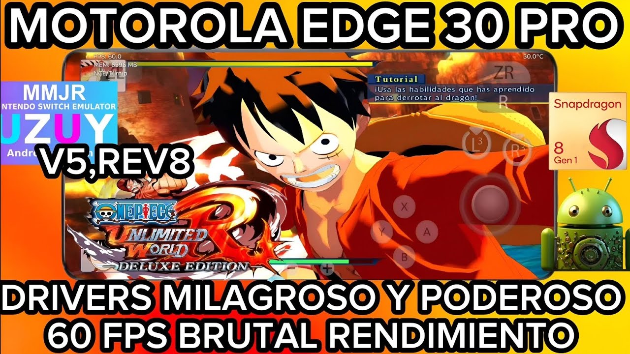 One Piece Red Deluxe Edition, 60 FPS+ Drivers , Uzuy MMJR Nueva ...
