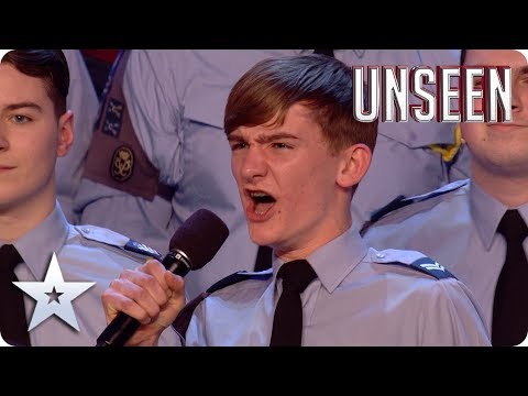 Go GA GA for the RAF Air Cadets National Choir: They will ROCK YOU! | Auditions | BGT: UNSEEN