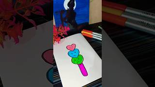satisfying drawing 🌈 #art #artscraft #art #viral #satisfying #shortvideo #drawing #shorts #viral