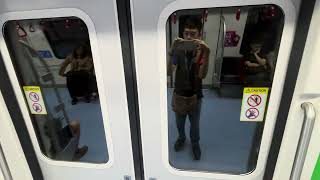 last  Of 2024 Singapore Mrt Train Ride From Bayshore To Changi Airport