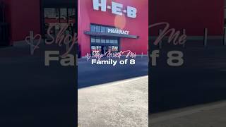 What $500 Buys for a Family of 8 at H-E-B #groceryshopping #groceryhaul #shoppinghaul #shopwithme