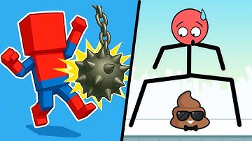 SPOOKY RAGDOLL vs MR LONG LEGS ASMR Gameplay Android iOS.Satisfying Games,Part#771.