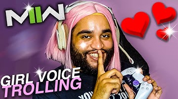 GIRL VOICE TROLLING MEN ON MW2 BETA