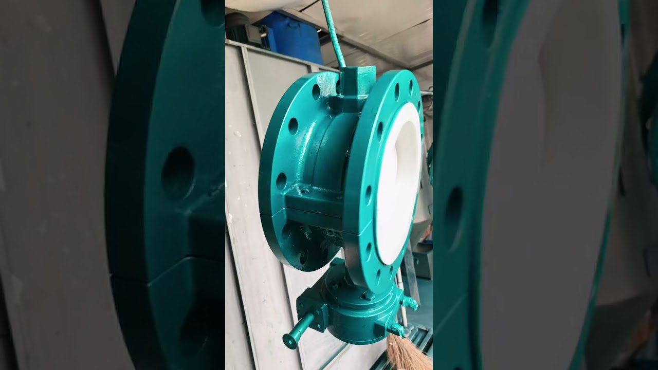 PTFE Lined butterfly valve