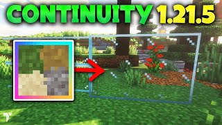 How to Install Continuity Mod for Minecraft 1.21.5 (Fix Connected Textures)