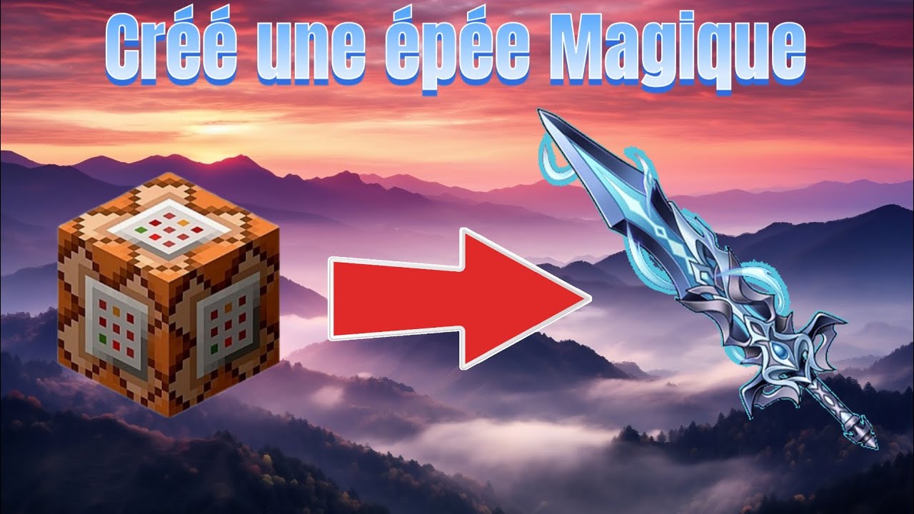 Comment Faire Une épée Magique Dans Minecraft