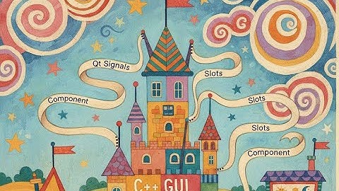 C++ GUI: Implementing Component Communication with Qt Signals & Slots