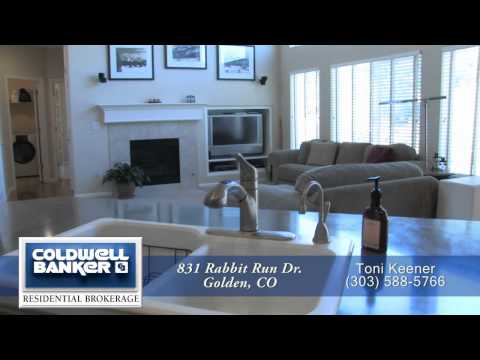 831 Rabbit Run Dr., Golden, CO home video tour