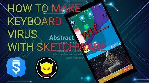How to make virus with sketchware