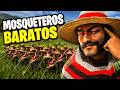 MAREA de MOSQUETEROS MIERDOSOS en AGE OF EMPIRES 3 MAREA de MOSQUETEROS MIERDOSOS en AGE OF EMPIRES 3