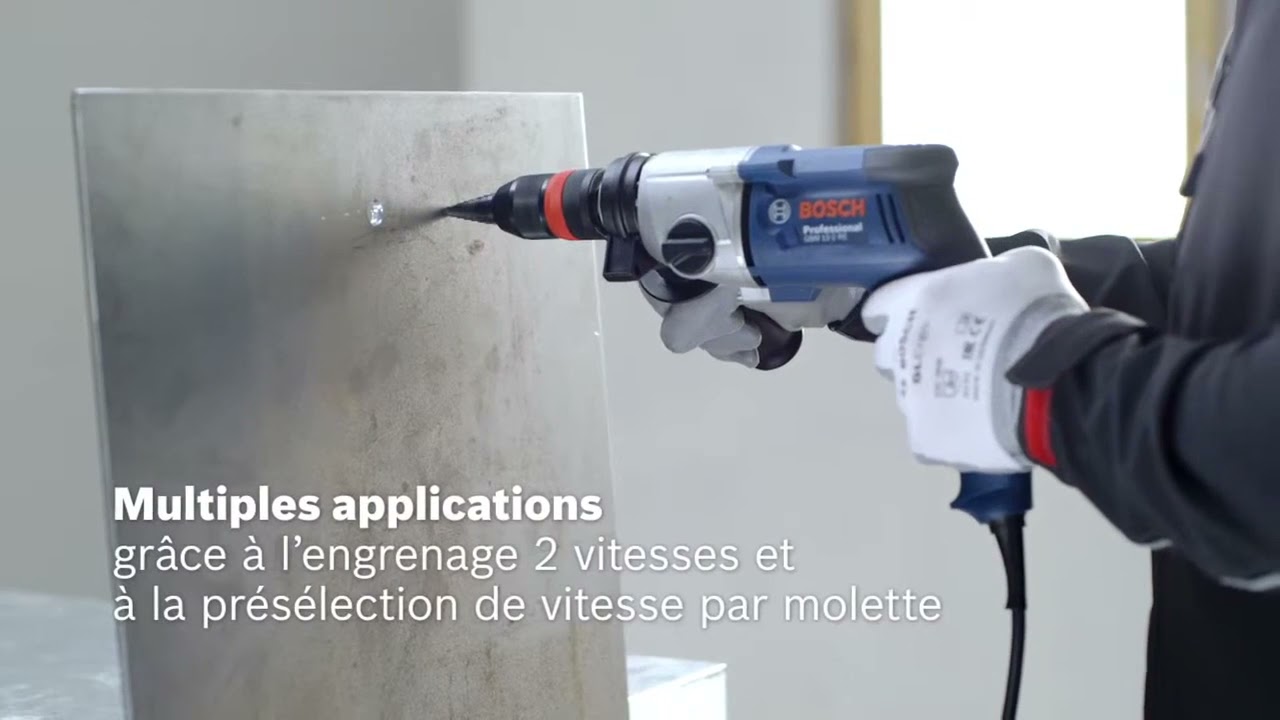 Perceuse à percussion BOSCH CSB 550-2 – 500 W – bon état - Bricolage