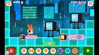 Walkthrough "Glitch Fixers: The Powerpuff Girls", 3 stars, level 33 screenshot 5