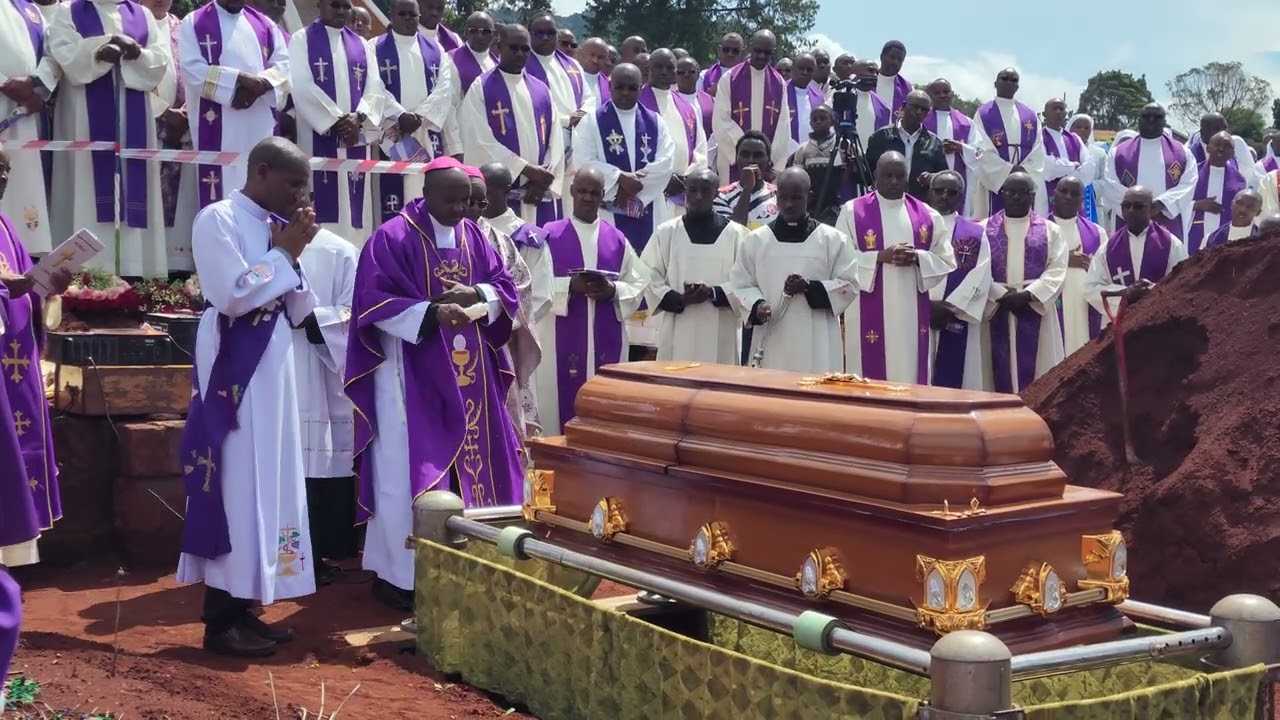 BURIAL CEREMONY OF A CATHOLIC PRIEST. REV.  FR RICHARD KABUTHI