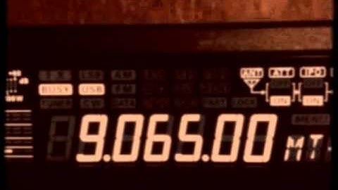 NUMBERS STATION - CUBAN SPY TRANSMISSION