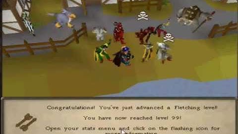 [Failed Mike] The Summoning tank : Me getting 99 Fletching.