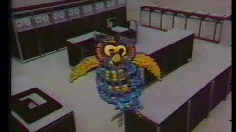 [DVD 60fps] Honeywell Owl commercial (Scanimate)