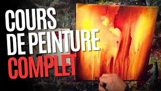 🎨 COURS DE PEINTURE ABSTRAITE à l'acrylique (Cours de peinture complet et gratuit)