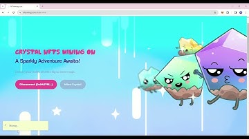 Video tutorial: Start mining Crystal NFTs on NFTMining.com