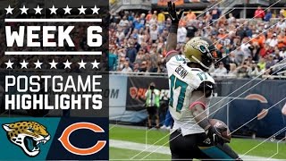 Jaguars vs. Bears | NFL Week 6 Game Highlights