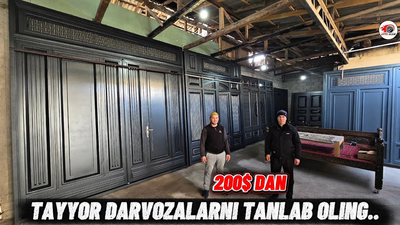 UYDAN SOTILADIGAN TEMIR DARVOZA NARXLARI 2026 YIL