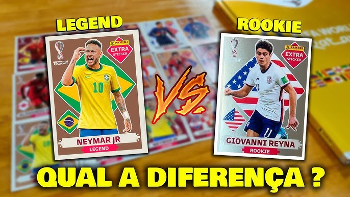 neymar jr gold oro brasil extra sticker legend - Buy Collectible